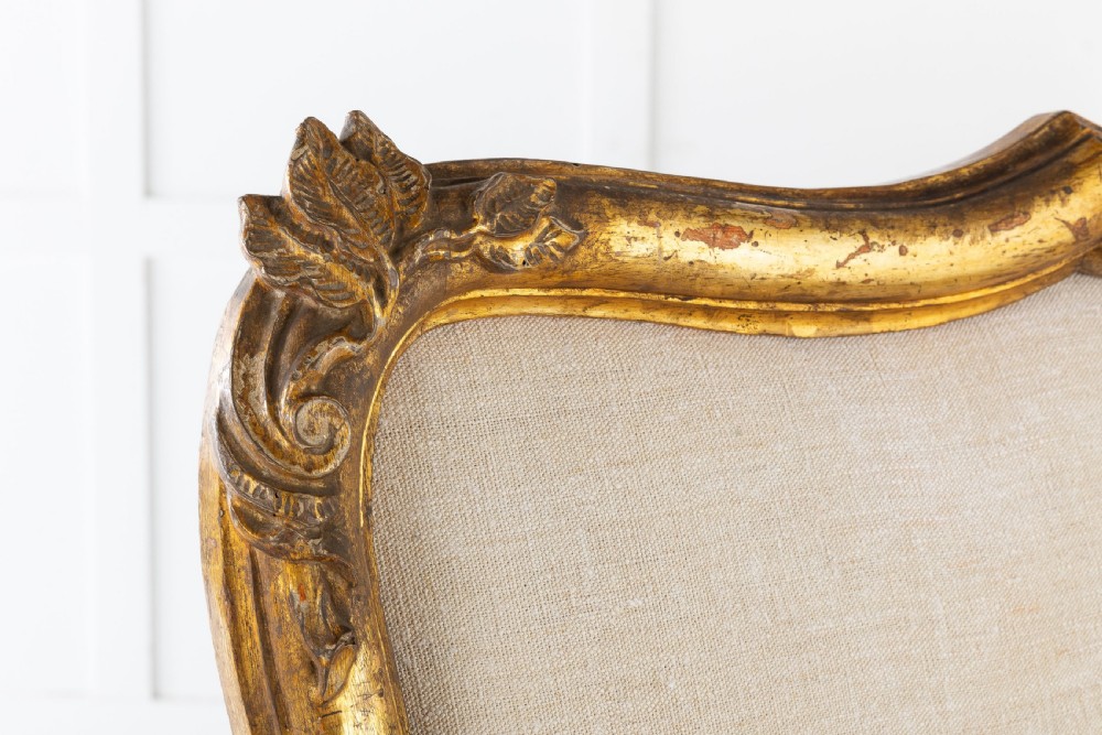 18th Century Italian Gilt Sofa View V
