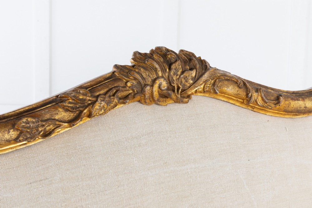 18th Century Italian Gilt Sofa View VI