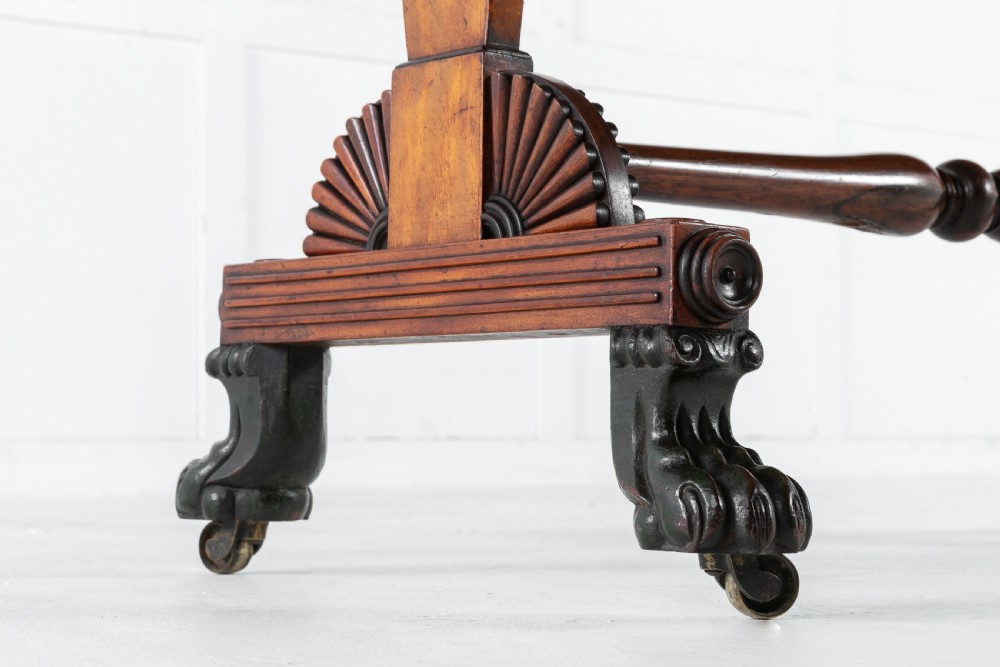 Regency Satinwood and Rosewood Sofa Table View III