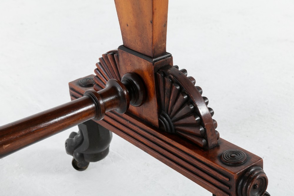Regency Satinwood and Rosewood Sofa Table View IV