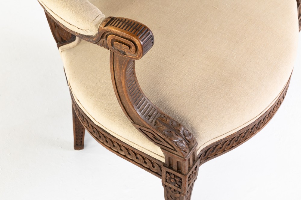 Pair of French 18th Century Armchairs View VII