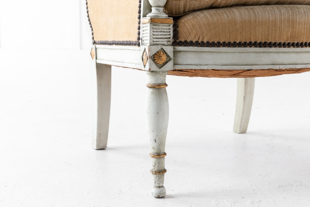 19th Century Pair of French Painted Chairs View VI