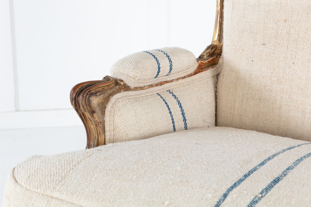 Large Scale 19th Century French Armchair View IV