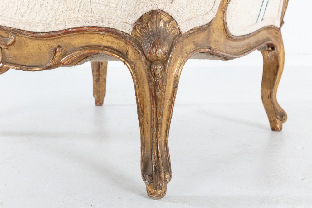 Large Scale 19th Century French Armchair View VI
