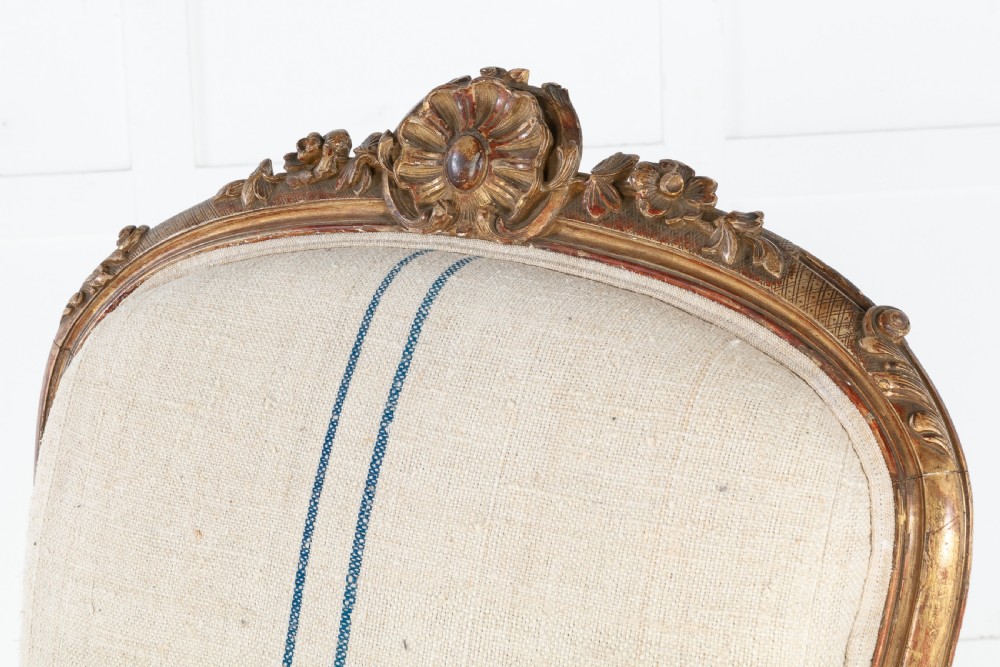 Large Scale 19th Century French Armchair View VII