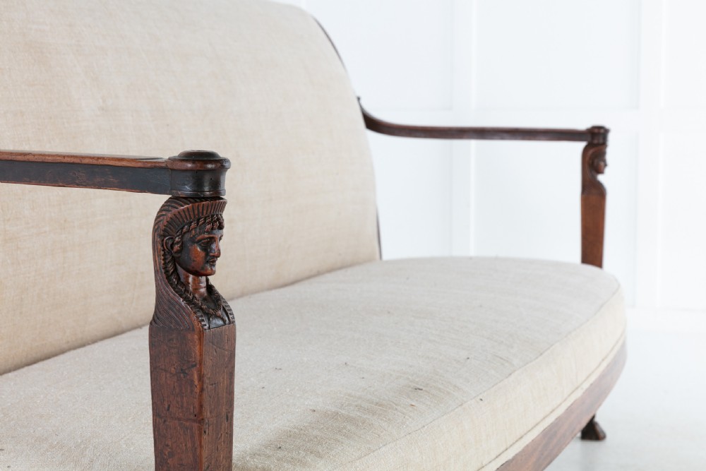 Early 19th Century French Empire Sofa View IV