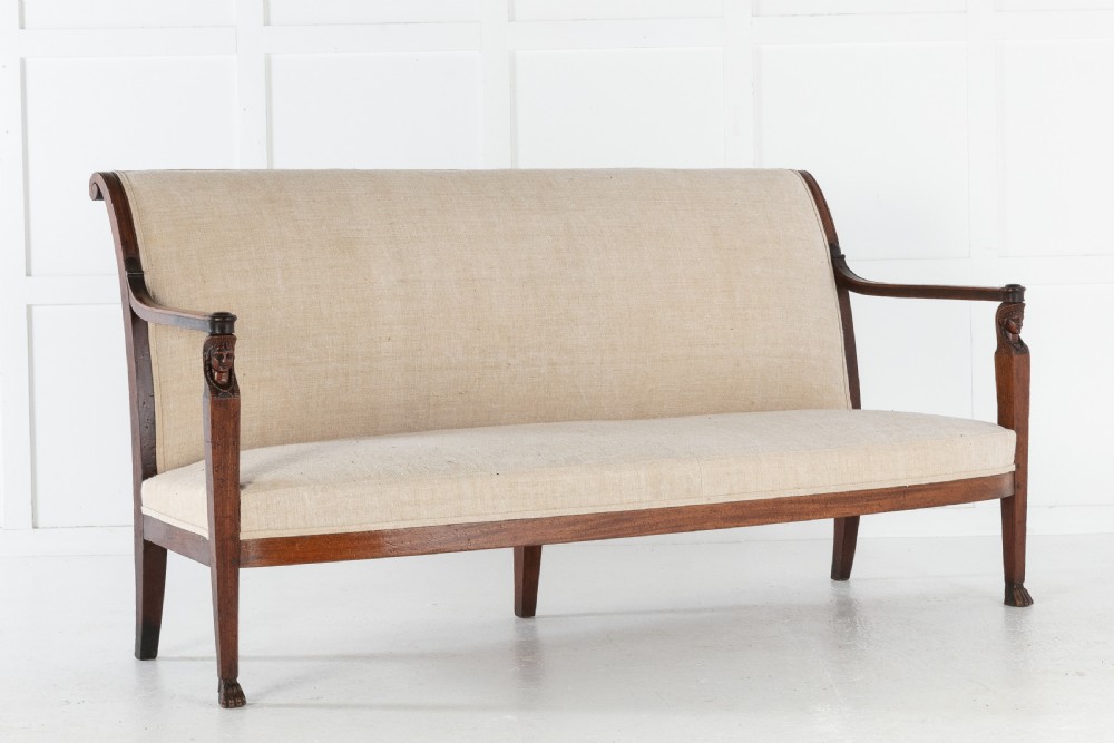 Early 19th Century French Empire Sofa View VI