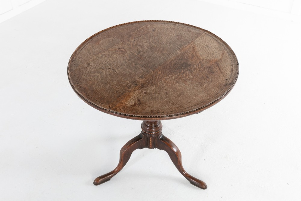 George III Inlaid Tripod Table View VI
