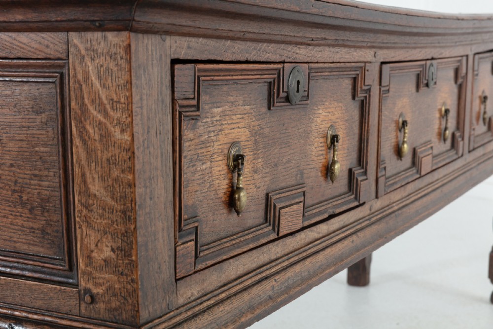 Late 17th Century Oak Dresser Base View VI