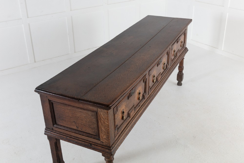 Late 17th Century Oak Dresser Base View VIII