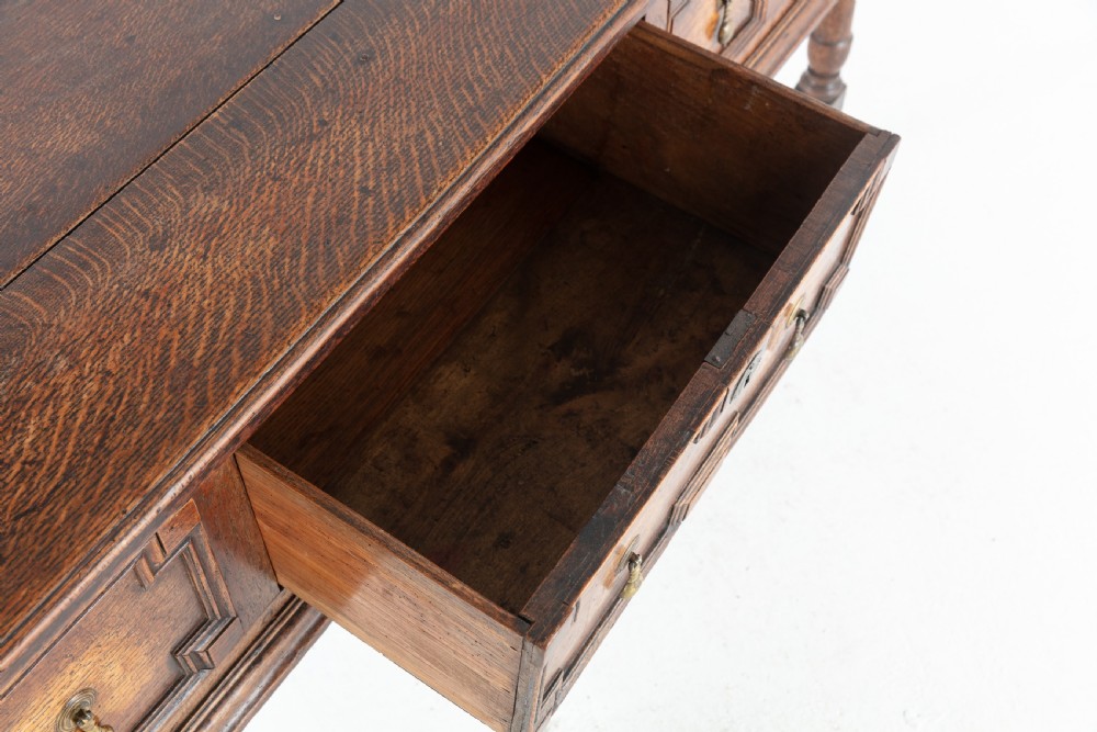 Late 17th Century Oak Dresser Base View IX