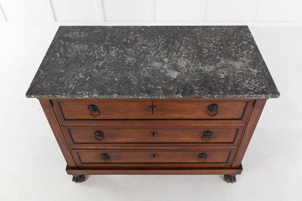 19th Century French Commode with Marble Top View VI