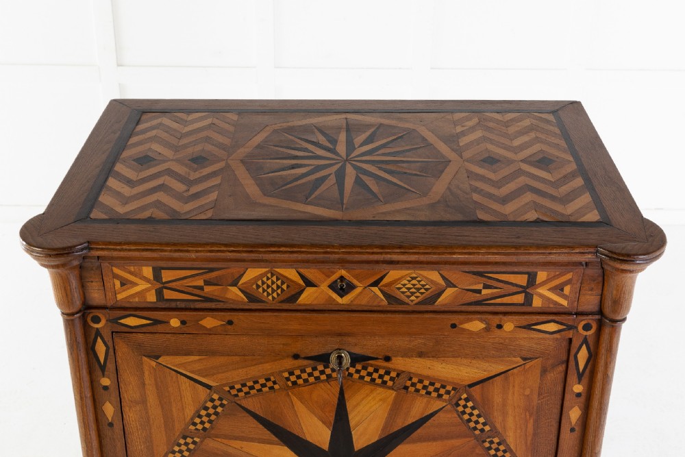 19th Century French Oak Escritoire View II