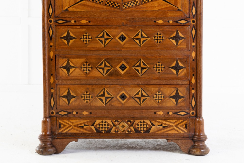 19th Century French Oak Escritoire View III