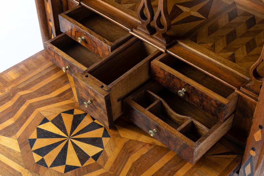 19th Century French Oak Escritoire View VIII