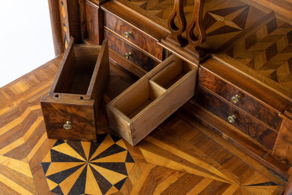 19th Century French Oak Escritoire View IX