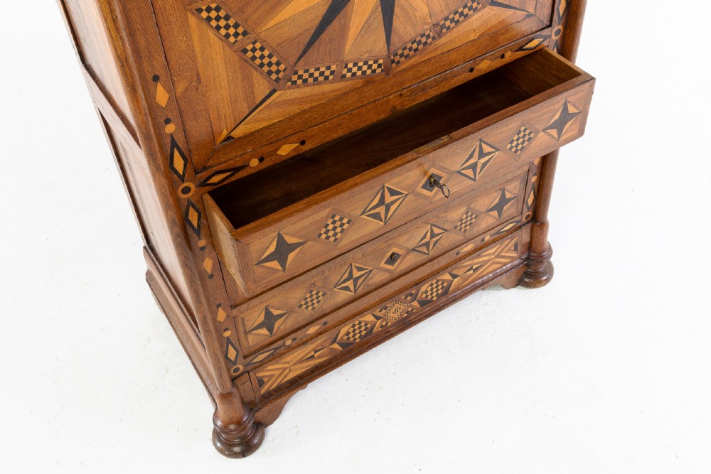 19th Century French Oak Escritoire View X
