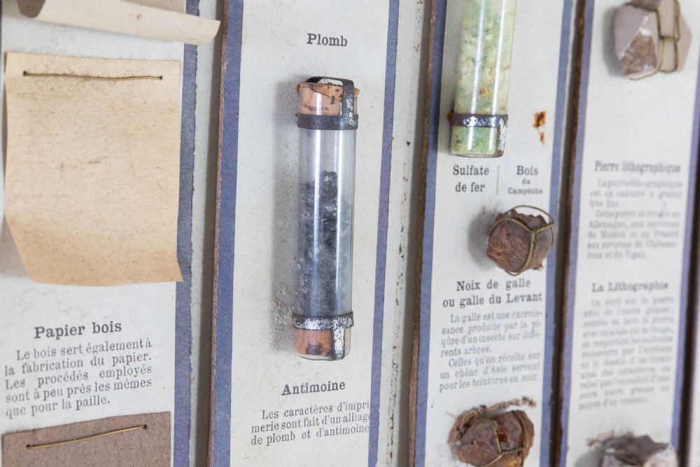 Eight French Industrial Project Display Boards View X