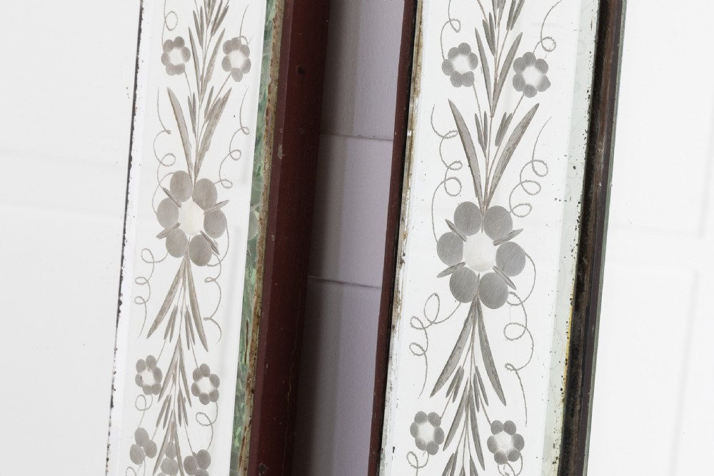 Pair of 19th Century French 'Venetian' Mirrors View IV