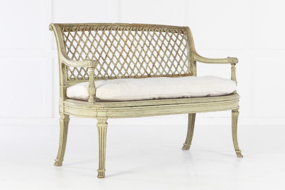 French Painted Sofa Circa 1900 View III