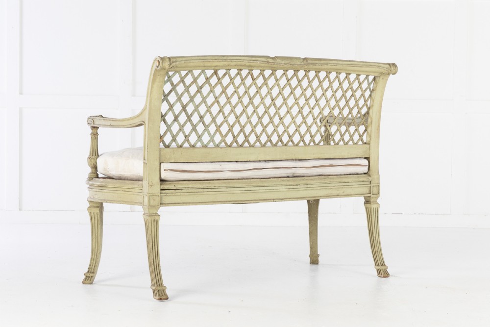 French Painted Sofa Circa 1900 View VII