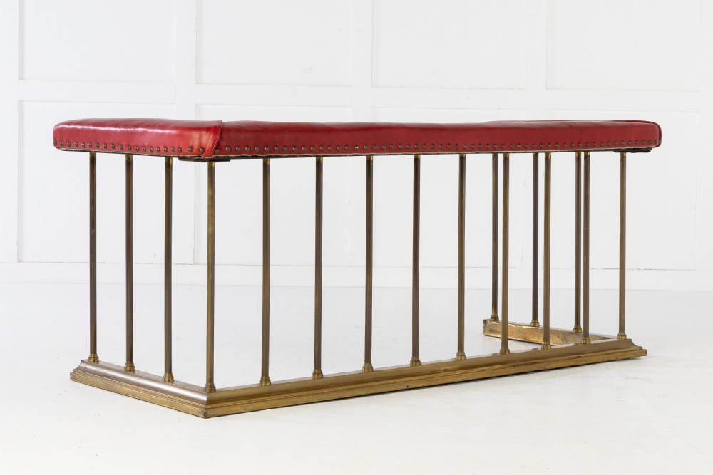 19th Century Edwardian Club Fender