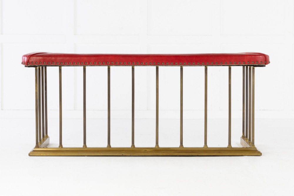 19th Century Edwardian Club Fender View II