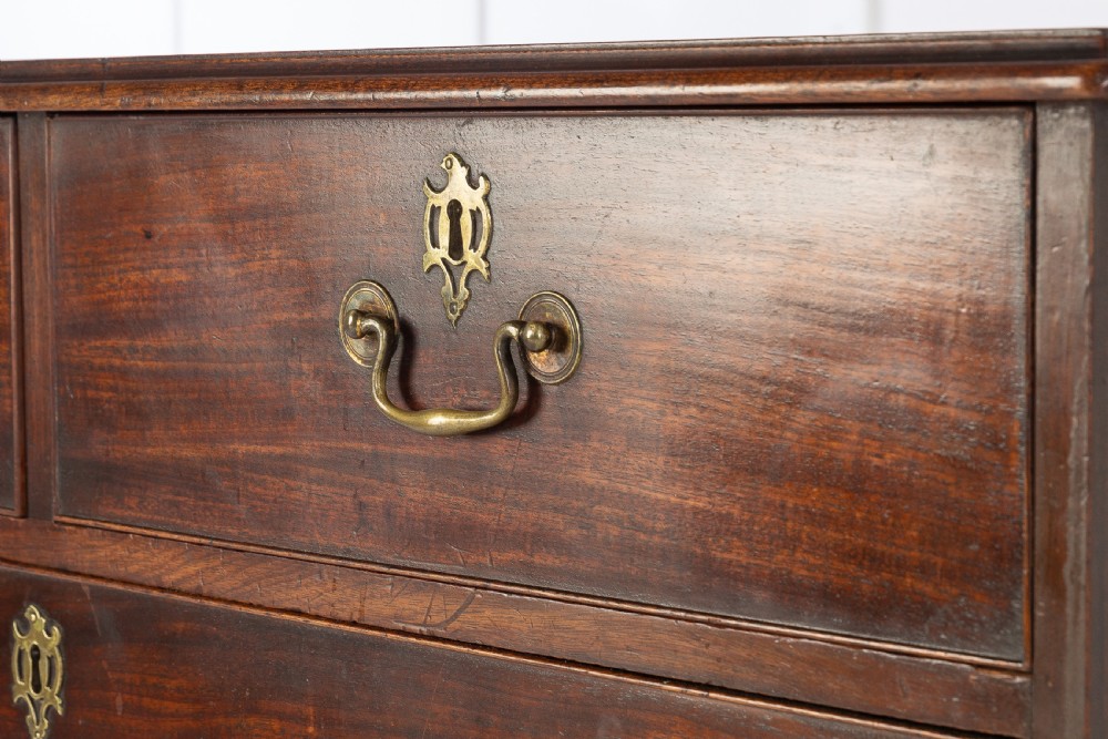 18th Century English Mahogany Chest of Drawers View III