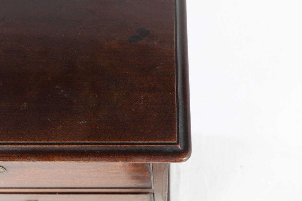 18th Century English Mahogany Chest of Drawers View V