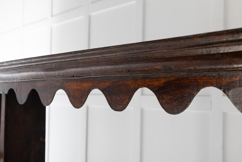 18th Century Oak Dresser with Rack View IV