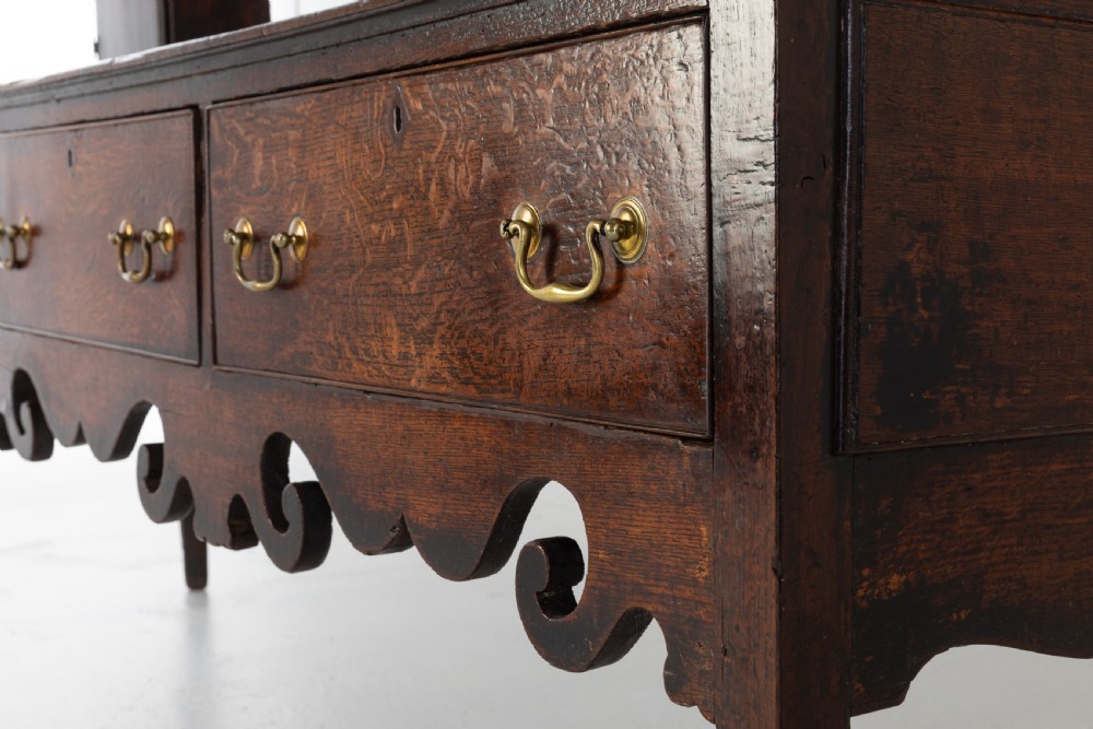 18th Century Oak Dresser with Rack View V