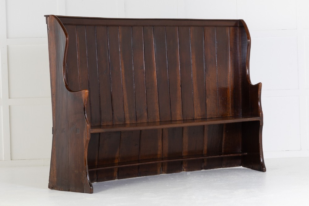 19th Century Welsh Oak Settle
