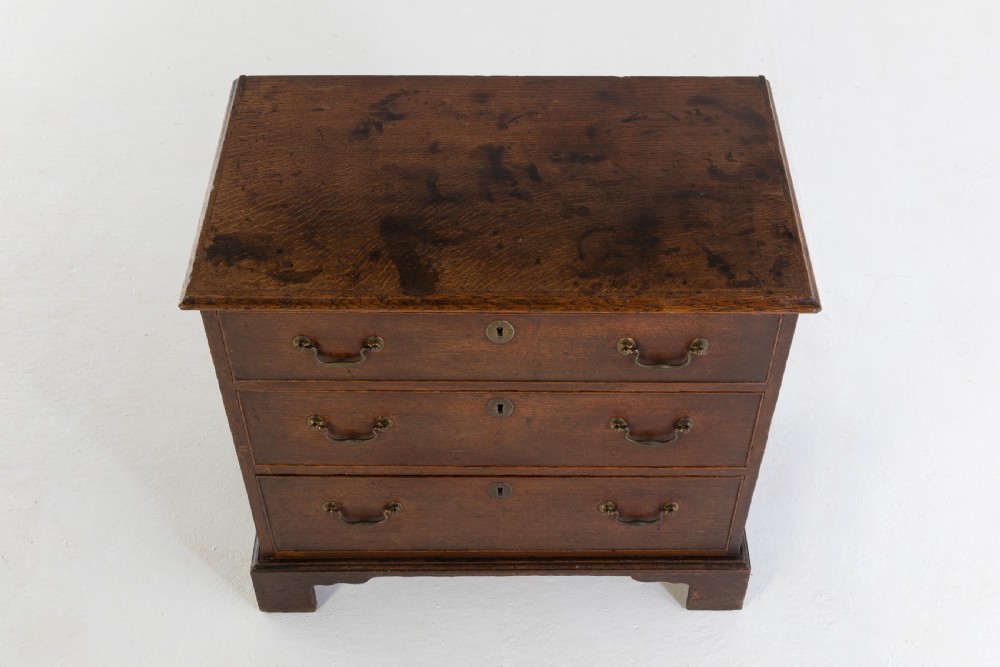 18th Century English Oak Commode View II