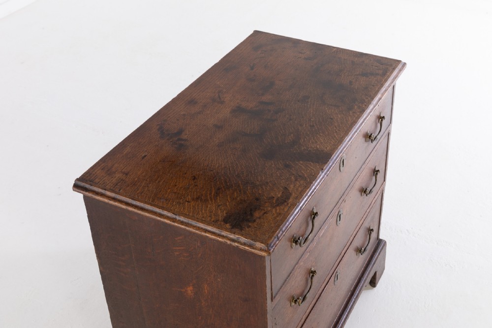 18th Century English Oak Commode View III