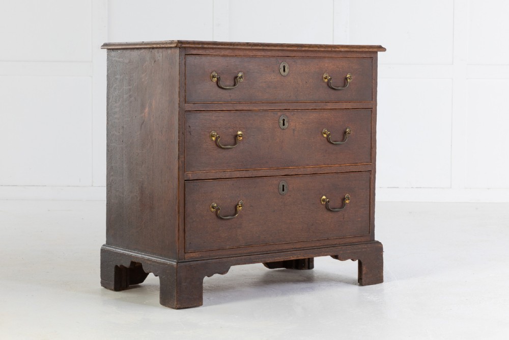 18th Century English Oak Commode View IV