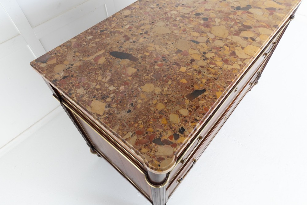 19th Century Commode with Marble Top View IV