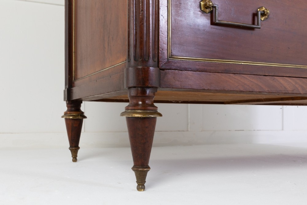 19th Century Commode with Marble Top View VII