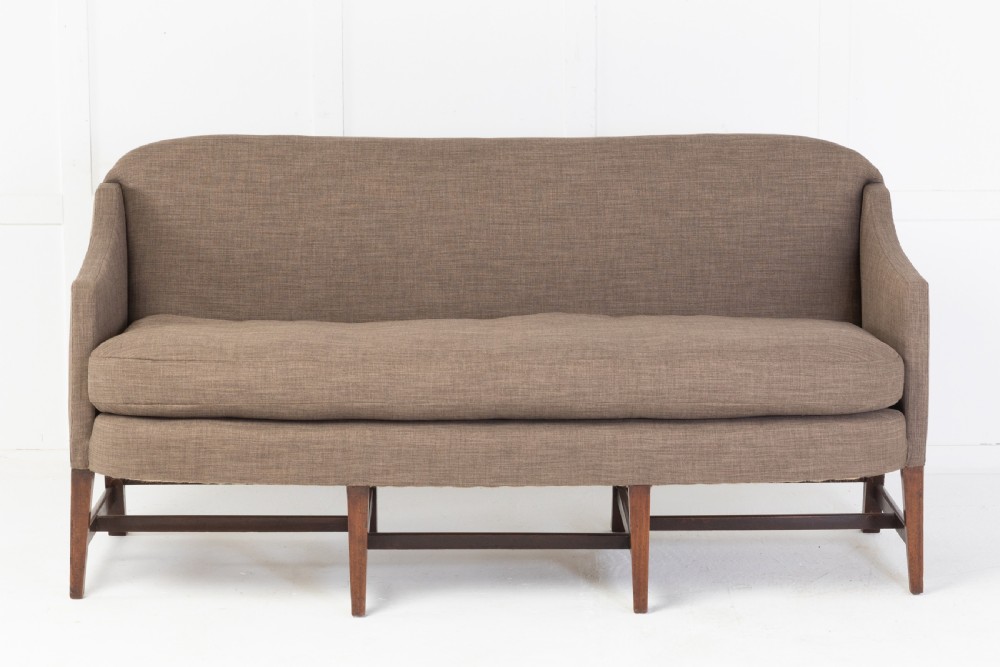 18th Century George III Mahogany Sofa View V