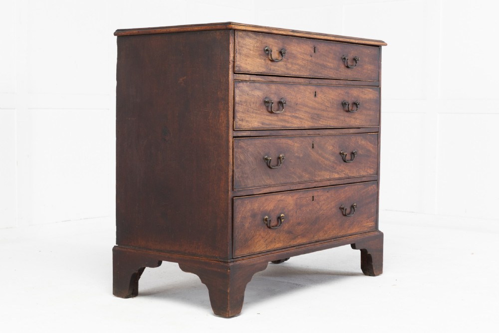 18th Century English Mahogany Chest of Drawers View II
