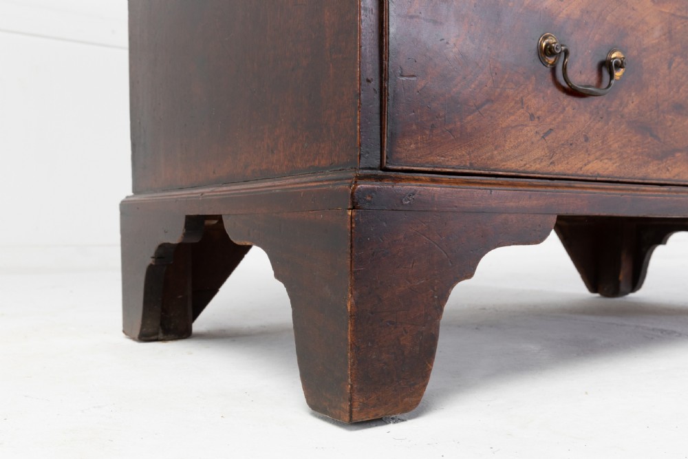 18th Century English Mahogany Chest of Drawers View IV