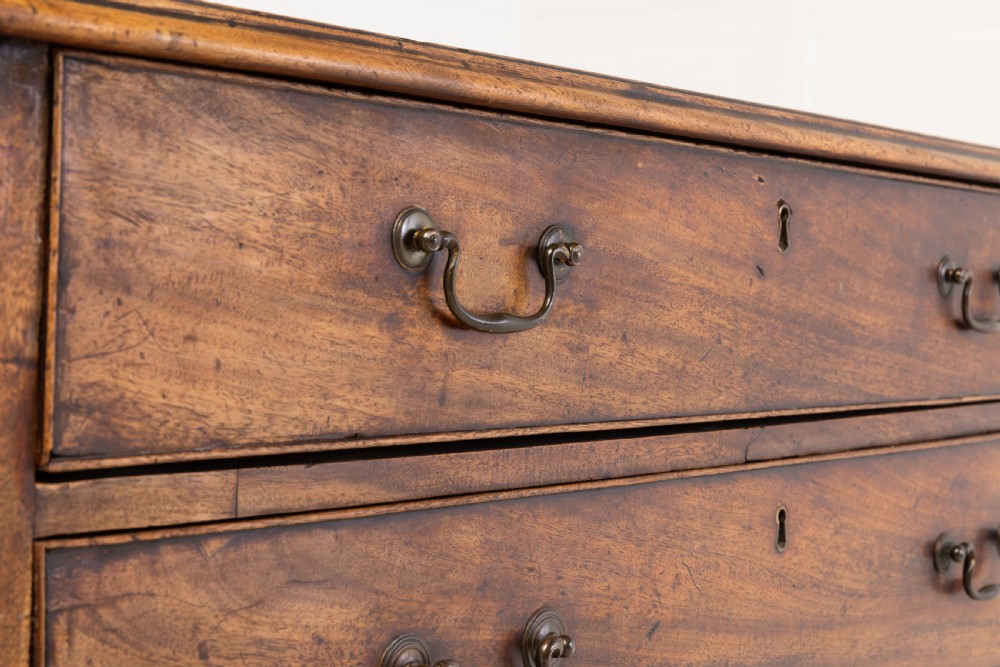 18th Century English Mahogany Chest of Drawers View V
