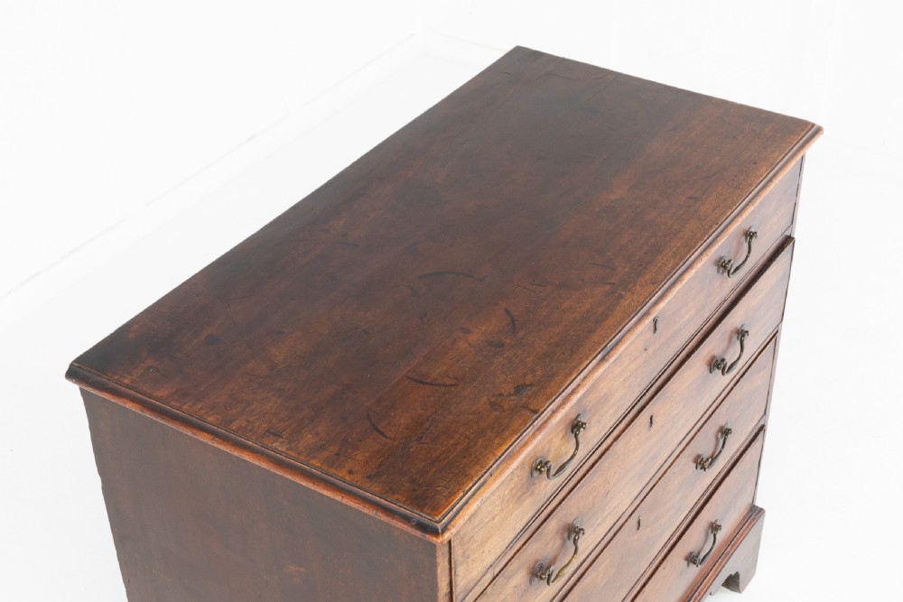 18th Century English Mahogany Chest of Drawers View VI