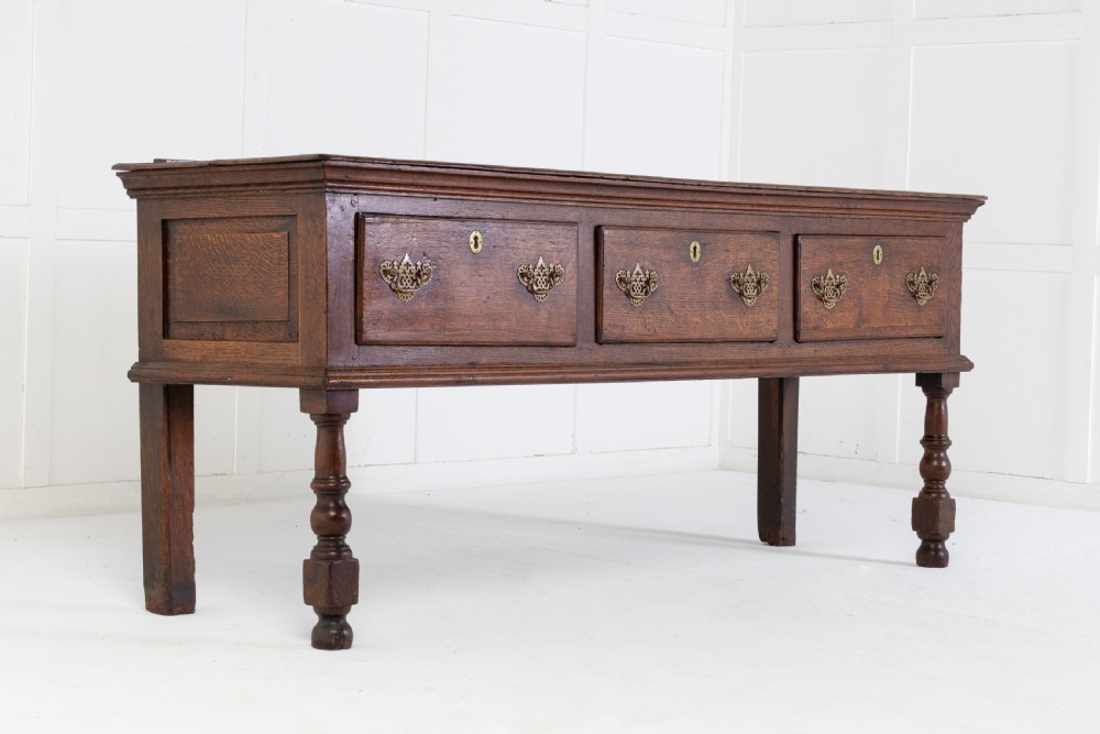 Early 18th Century Oak Dresser Base