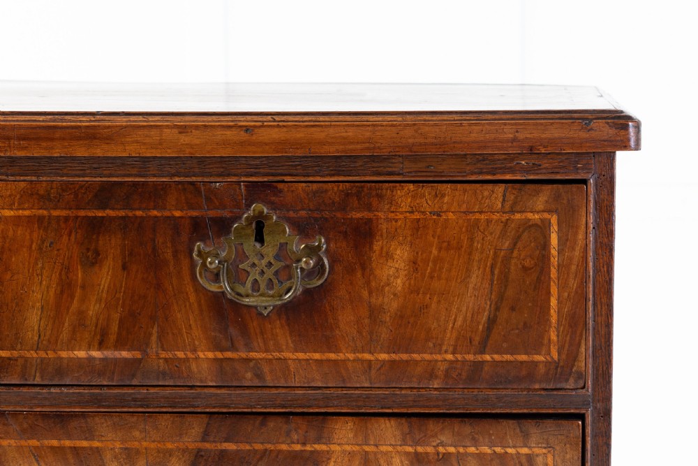 18th Century Queen Anne Walnut Chest of Drawers View III
