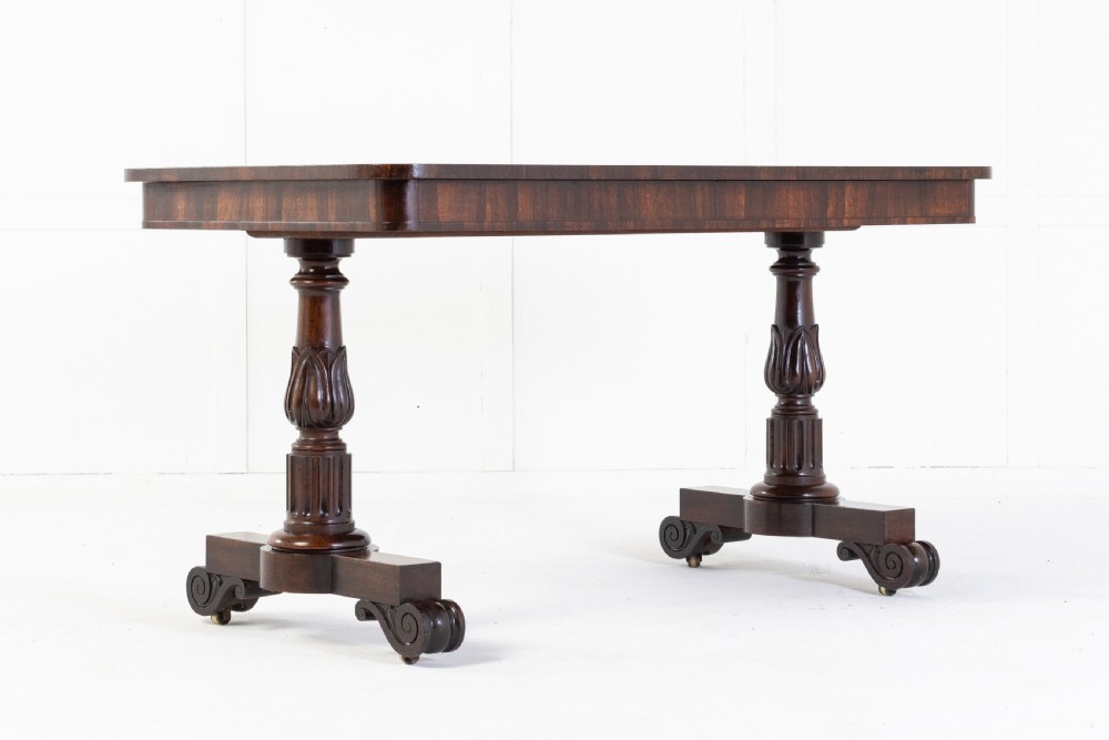 Early 19th Century Regency Rosewood Writing Table
