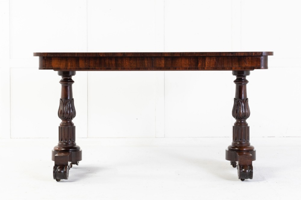 Early 19th Century Regency Rosewood Writing Table View II
