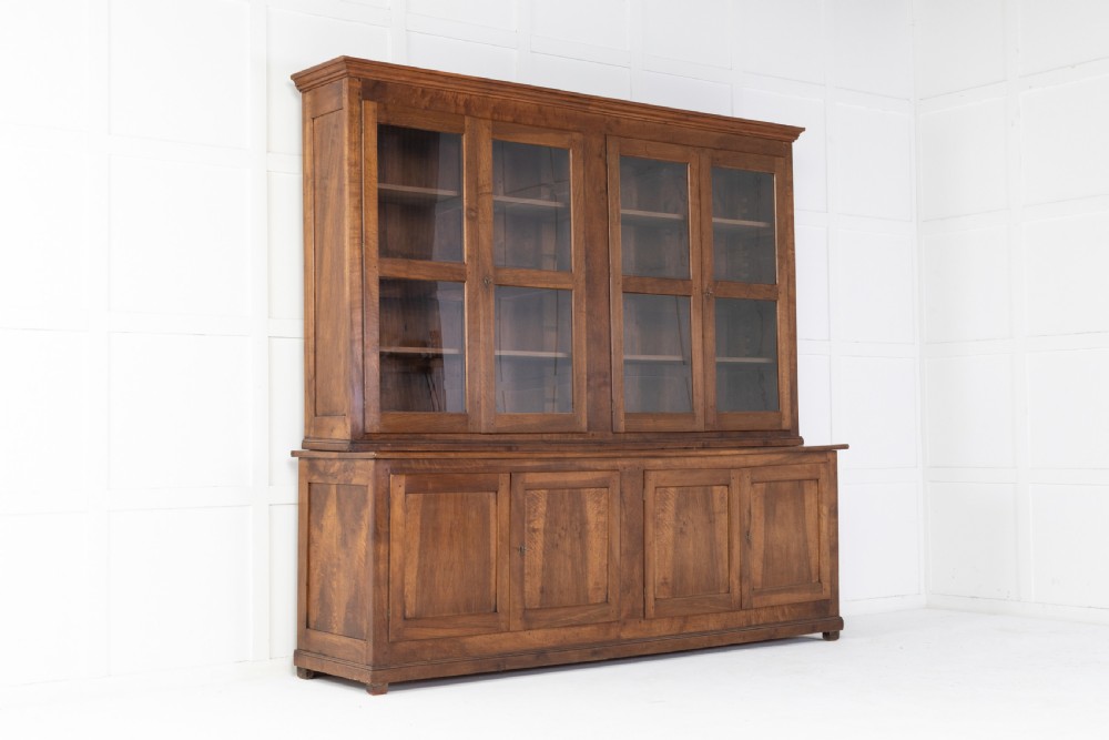 19th Century French Walnut Bookcase View II