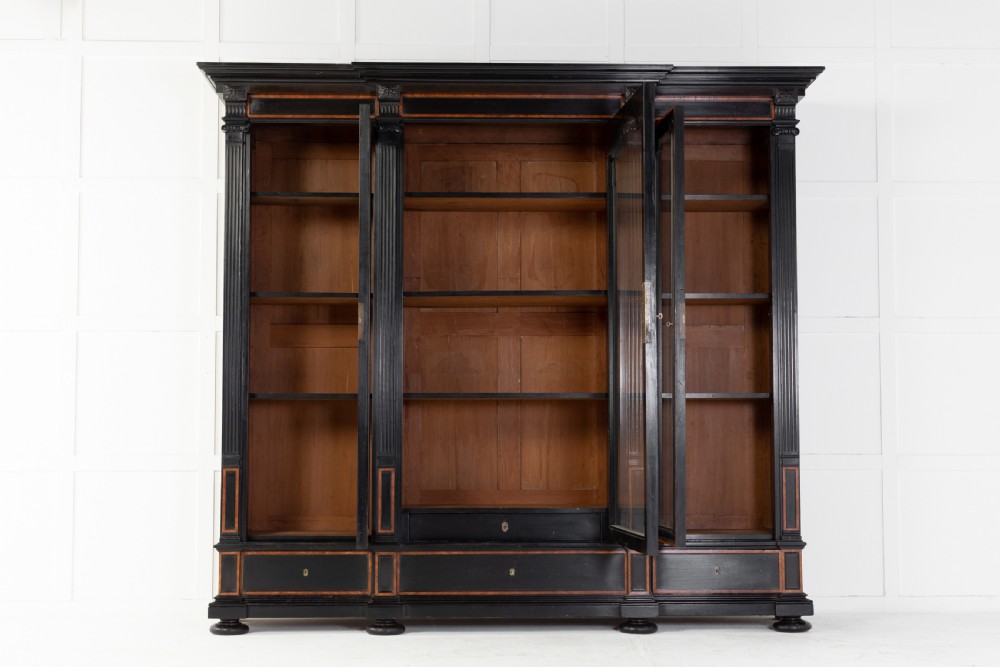 Large 19th Century French Bookcase View VI