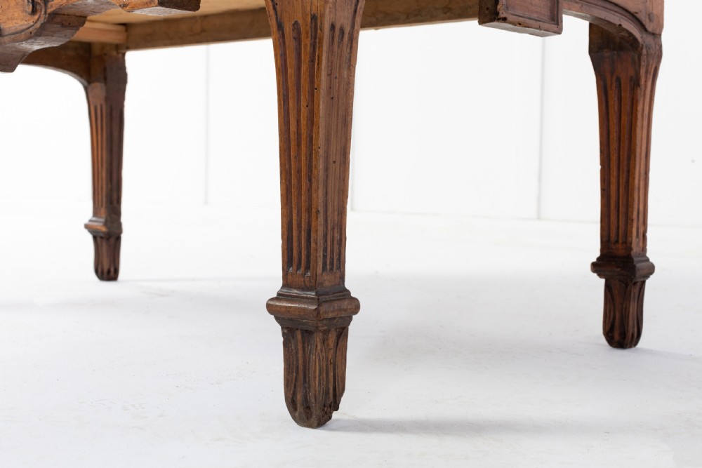 18th Century French Two Drawer Commode with Marble Top View V