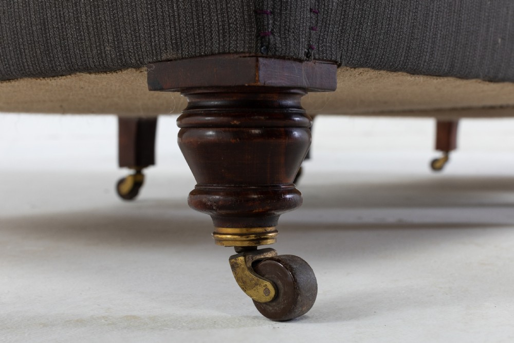 Pair of 19th Century English Walnut Armchairs View VIII